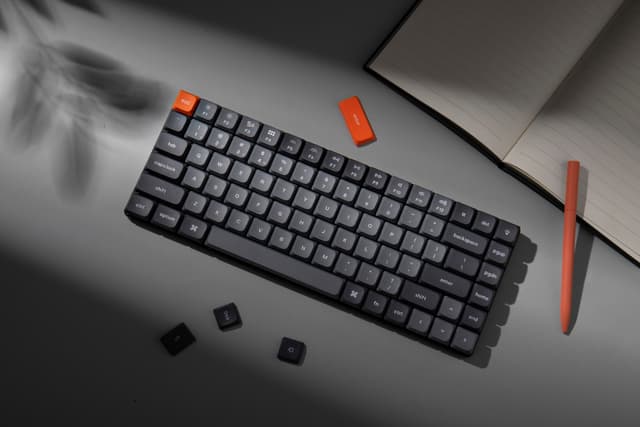 Keychron K3 MAX trådløs tastatur (Gateron Low-profile Red-taster)