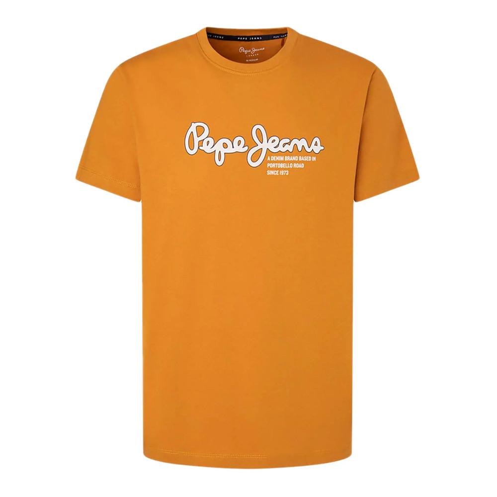 Pepe jeans T-shirt Orange Homme Pepe jeans Wido