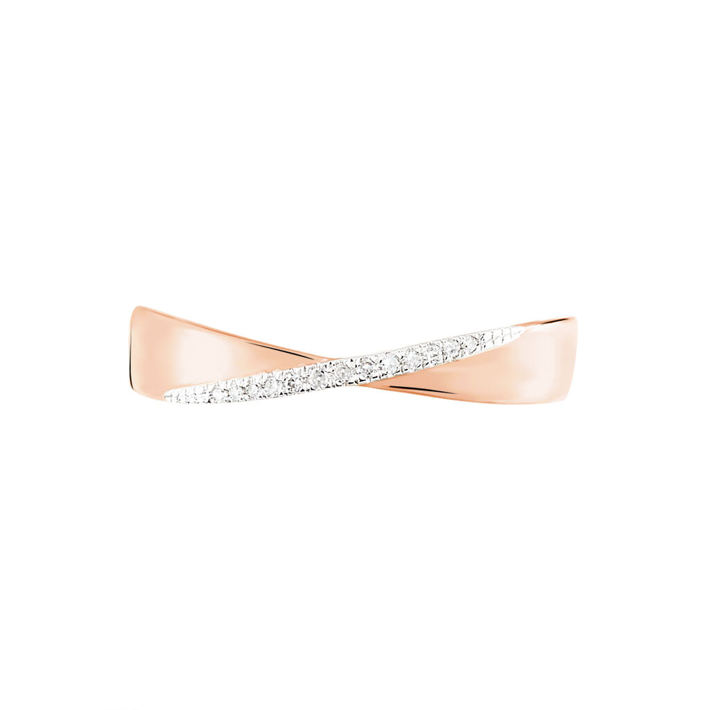 Bague Suzie Or Rose Diamant