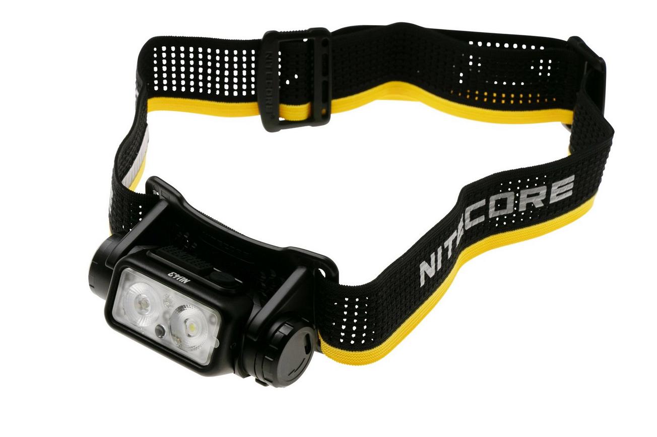 Nitecore NU43 oplaadbare hoofdlamp, 1400 lumen