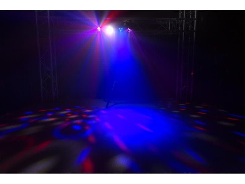 MAX Lichtset PartyBar 9 Bar mit Par, Jelly Moon, Strobe und Derby