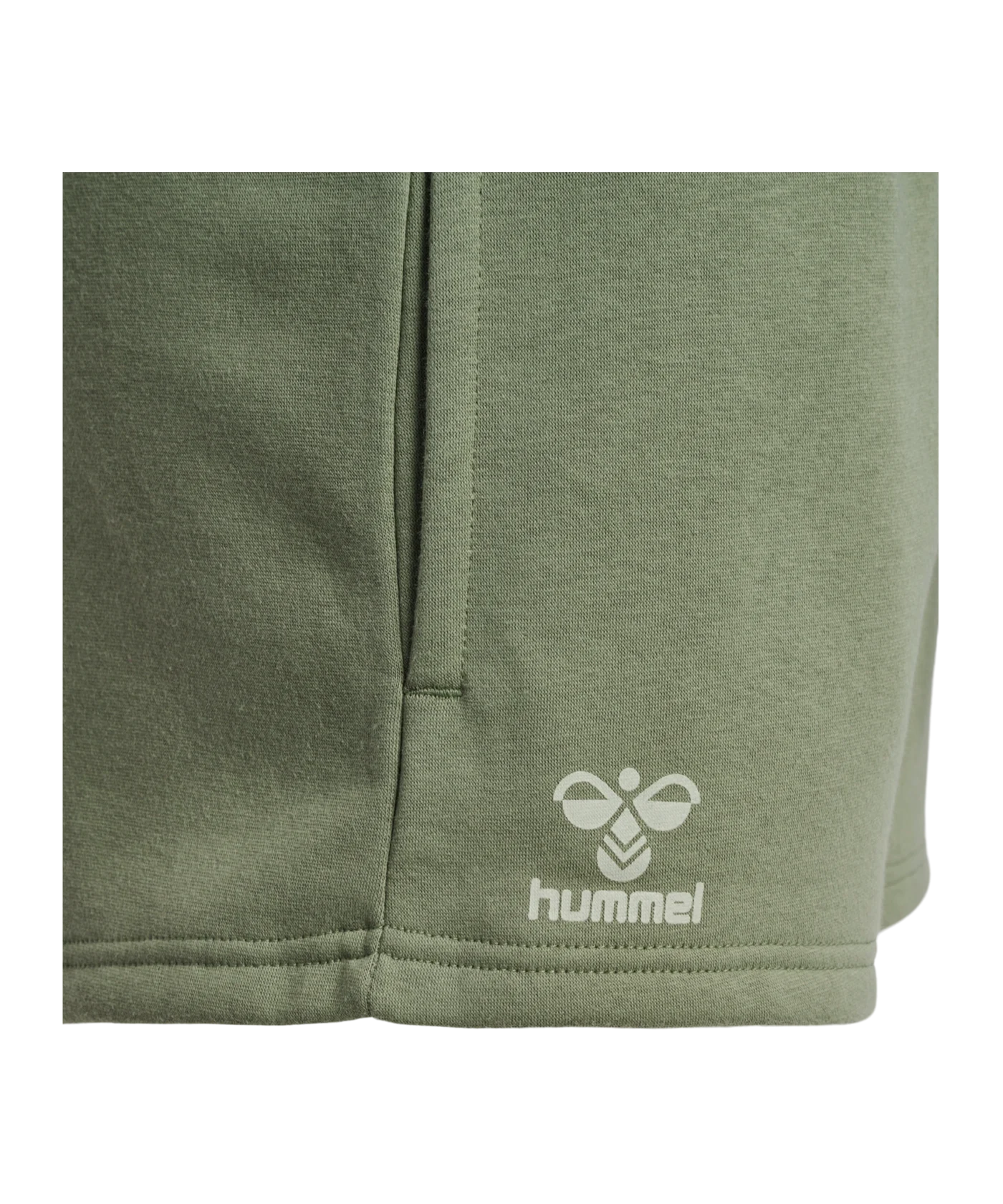 Hummel hmlACTIVE Cotton Short Damen Grün F6005
