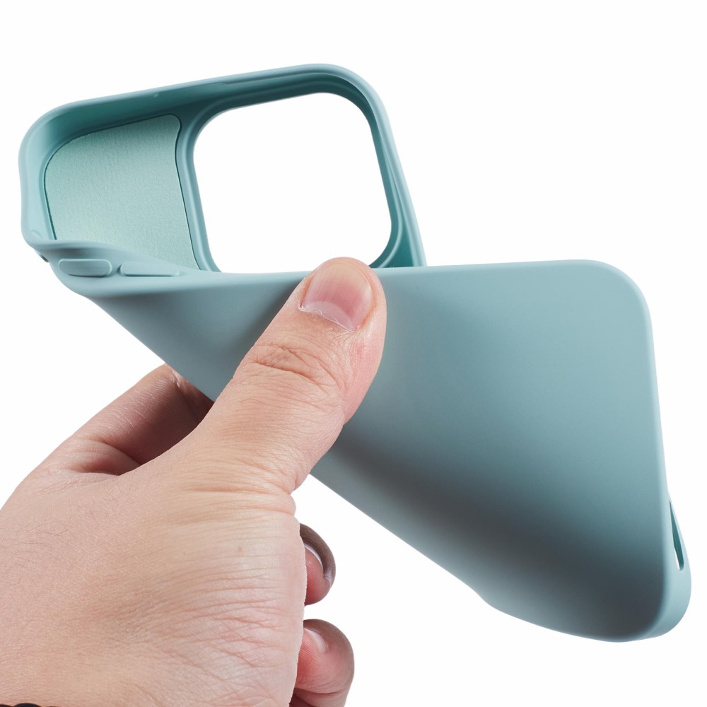 iPhone 16 Pro Gummi Case Schutzhülle - Hellblau (Matt)