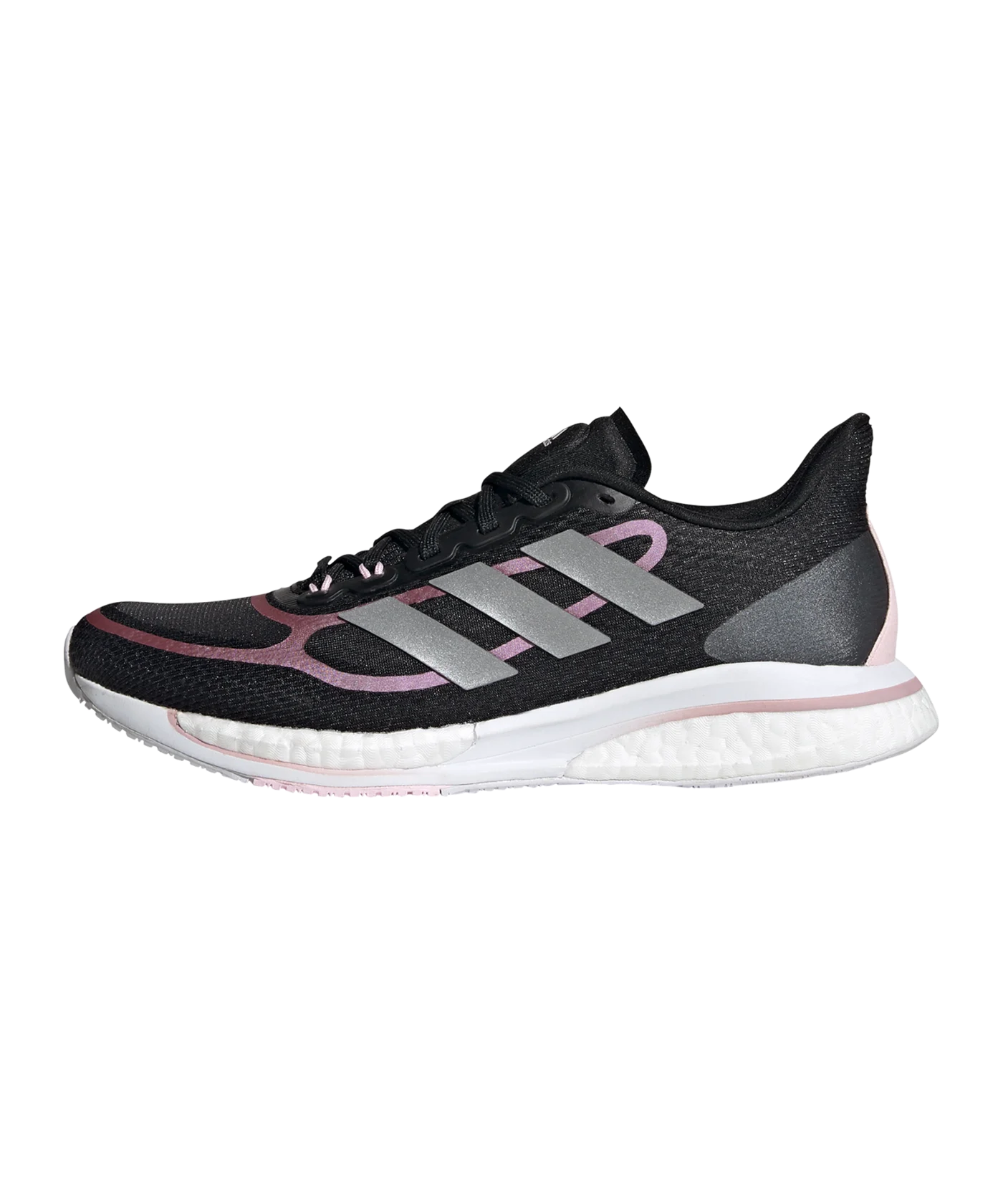 adidas Supernova+ Running Damen Schwarz Silber
