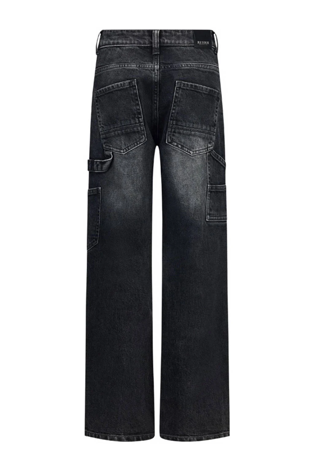 Retour Jeans loose fit jeans Rocko dark grey denim