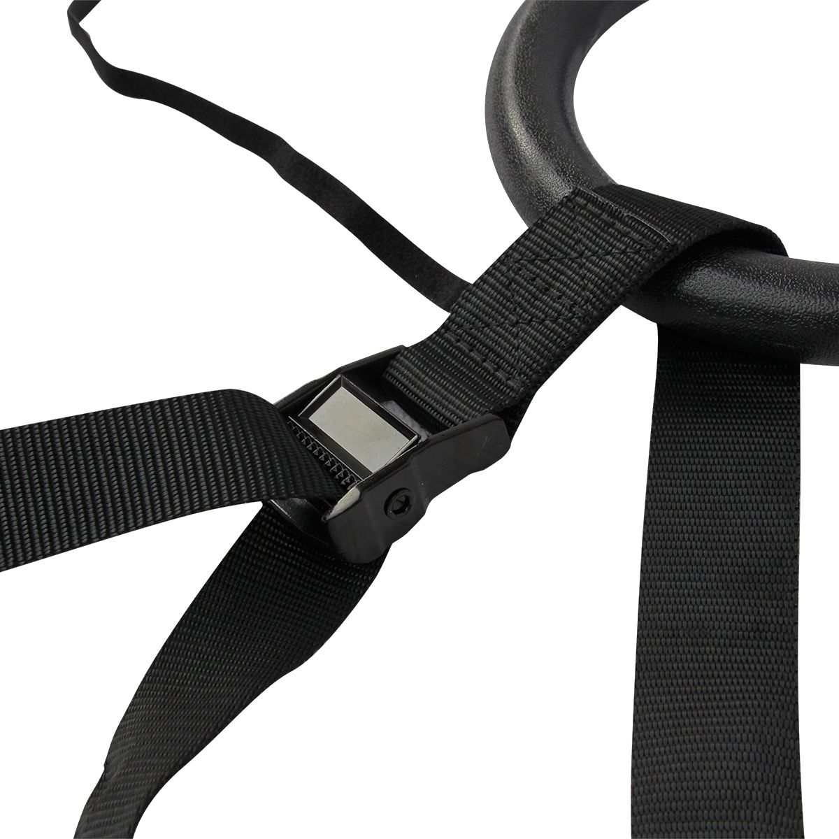 Gymnastikringe - Crosstraining O 28mm aus Kunststoff + verstellbare Gurte