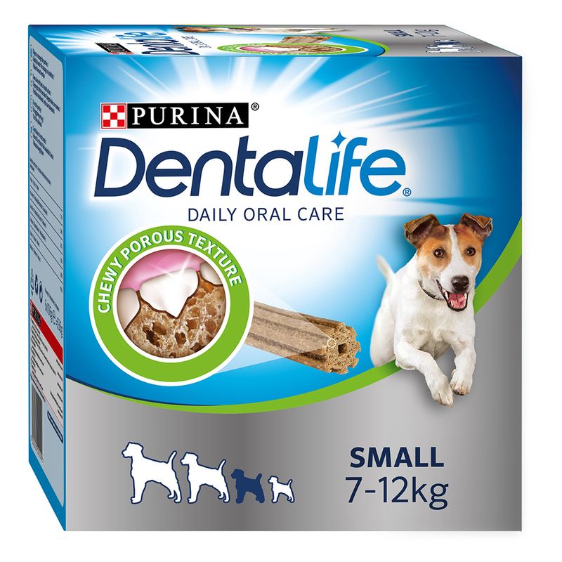 PURINA Dentalife Bâtonnets à mâcher pour chien de petite taille (7-12 kg)