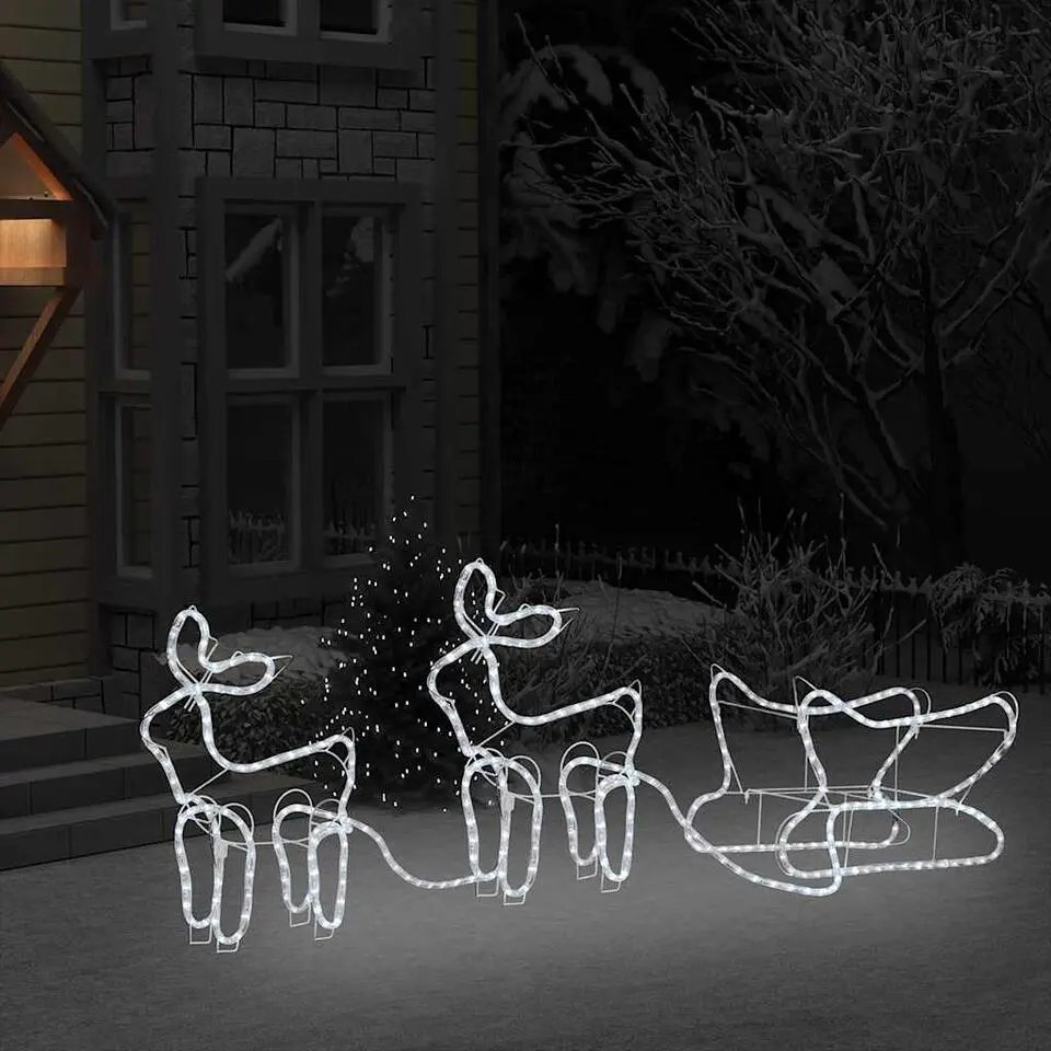 vidaXL - Kerstversiering - Koudwit