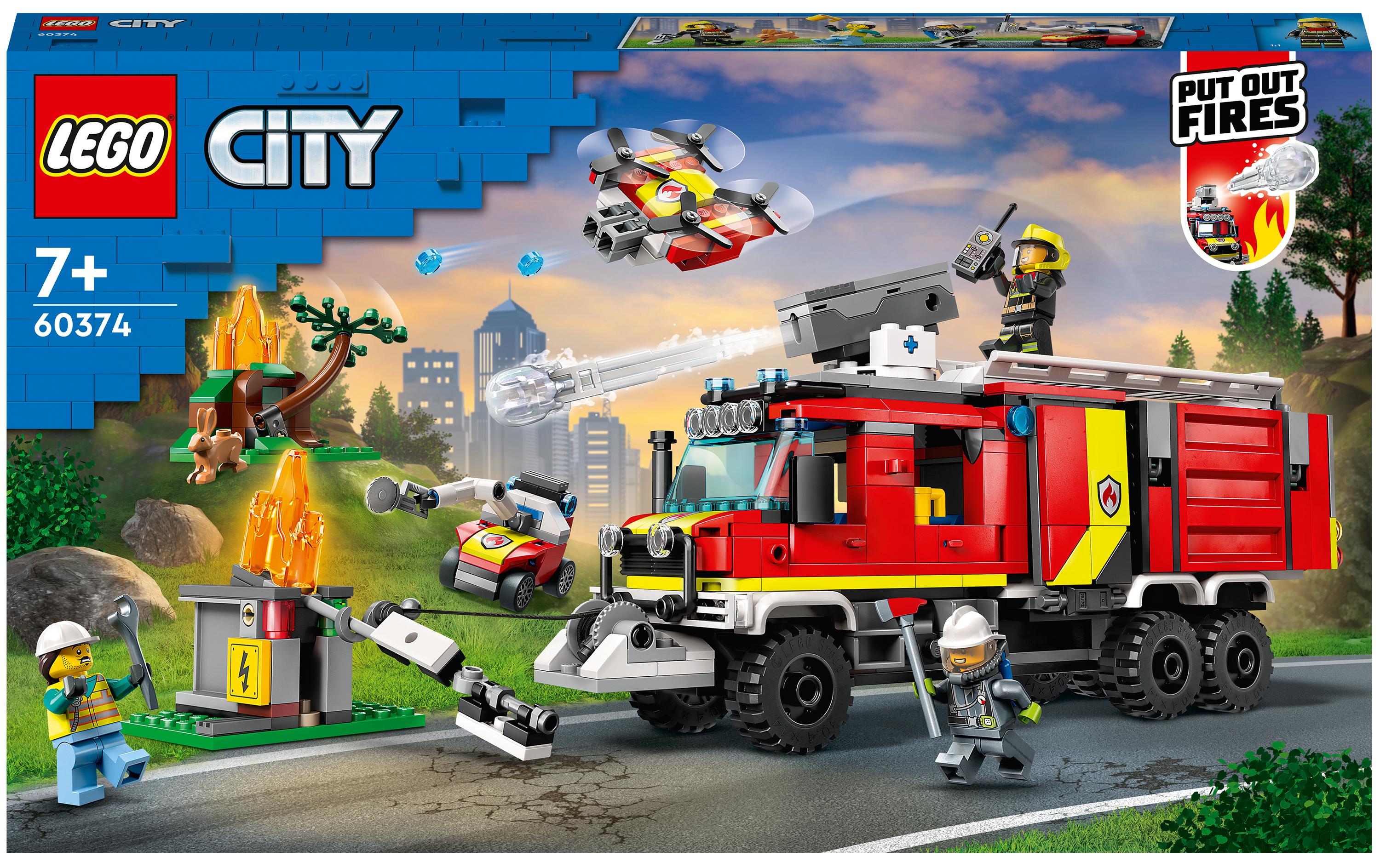 City Einsatzleitwagen der Feuerwehr 60374Feuerwehr-Spielset