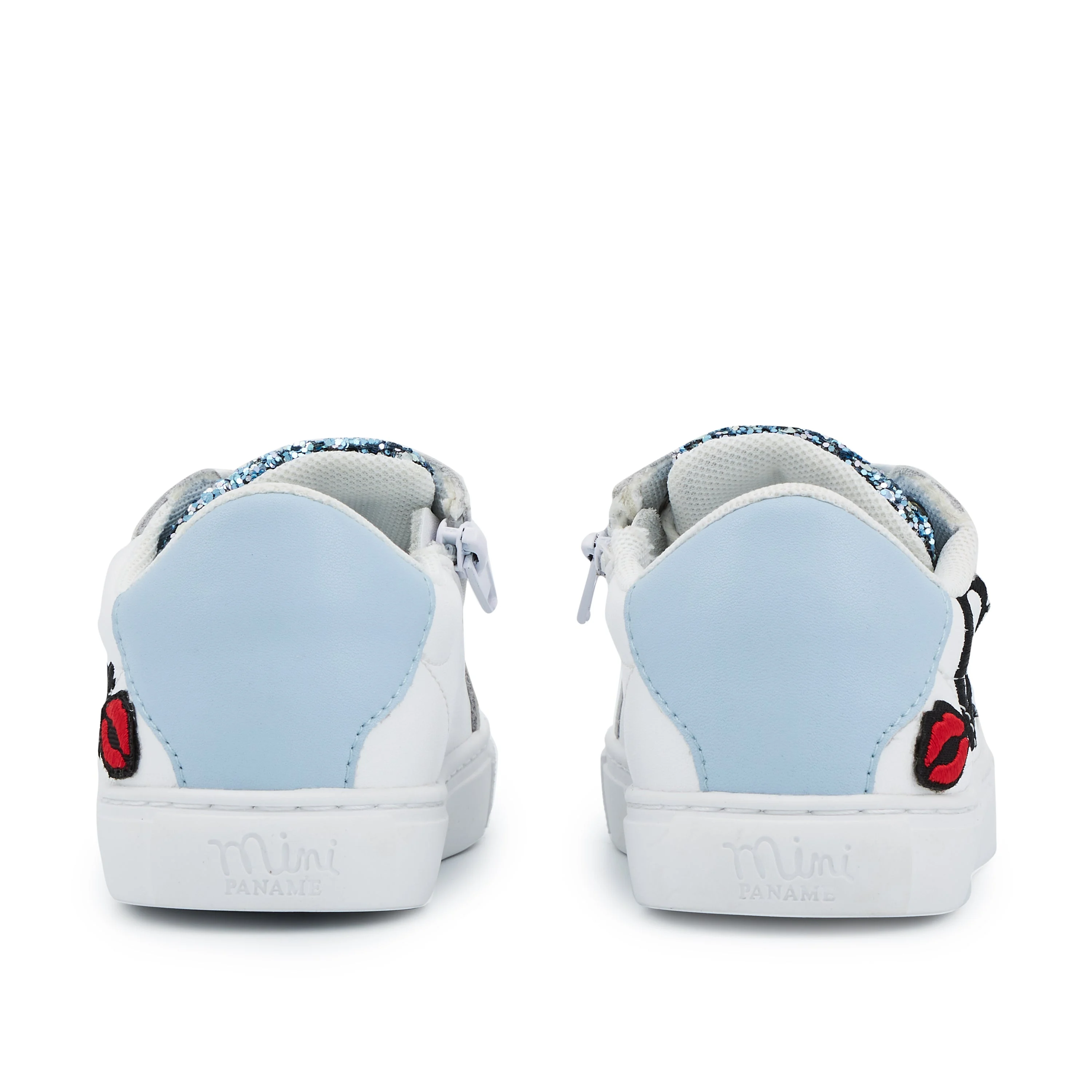 MINI SIMONE GRANDE SOEUR - Sneakers en cuir | Blanc