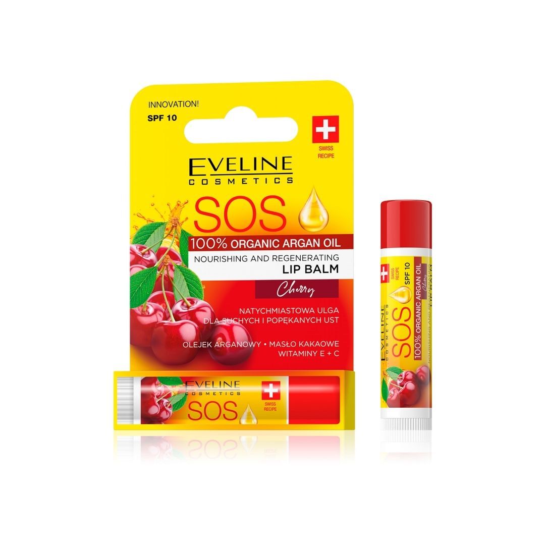 Bálsamo Labial SOS SPF10 Cereja - 4,5ml