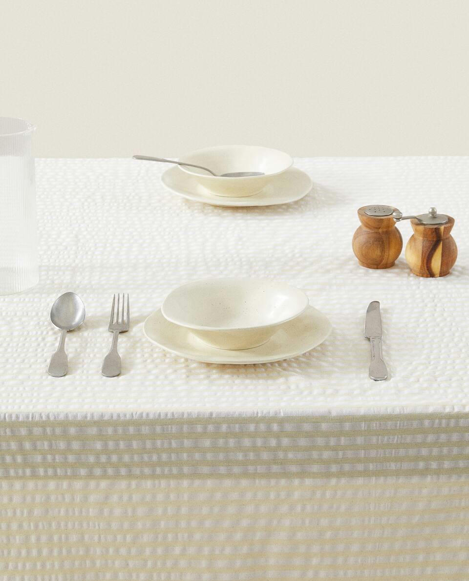 TOALHA DE MESA LISTRADA