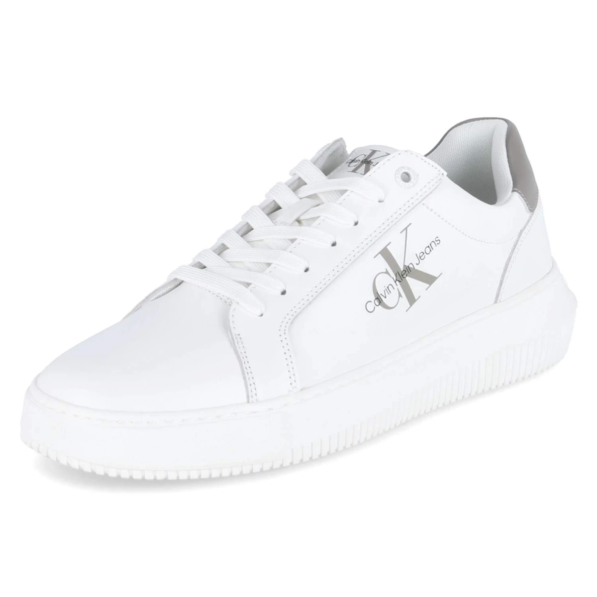 Calvin KleinLow Sneaker CHUNKY MONO - bright white/rock ridge