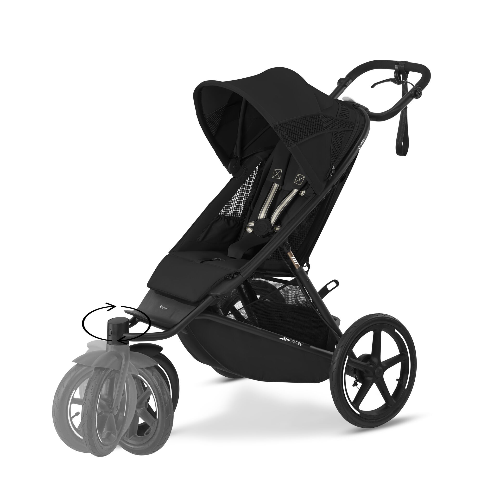 Avi Spin Moon Black