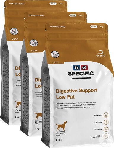 Specific CID-LF Digestive Support Low Fat Fonction Digestive Chiens Adultes 2x3kg