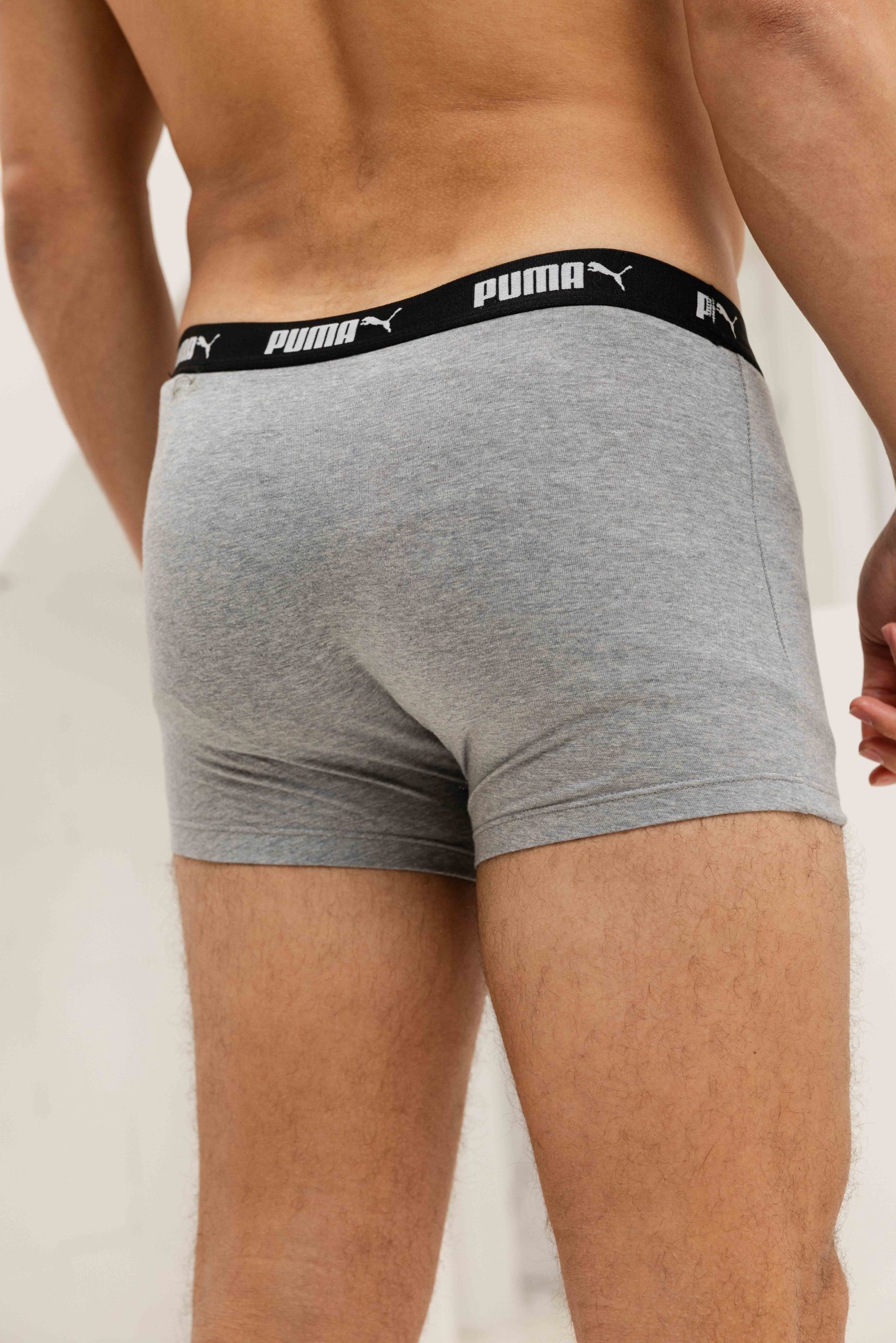 Puma Promo Boxershort Heren 12-Pack Groen Combi