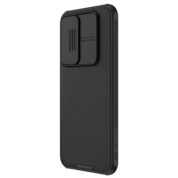 Samsung Galaxy S23 FE Schutz Hülle Cam-Slider Kameraschutz - Schwarz