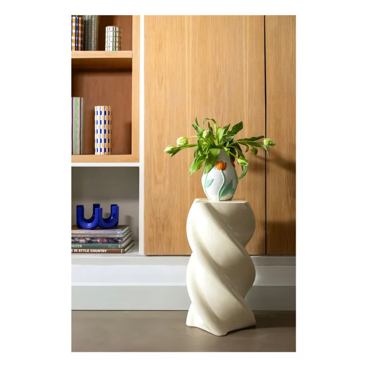 &Klevering Table d'appoint Pillar | Crème