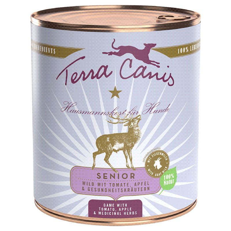 Terra Canis Senior sans céréales 6 x 800 g pour chien
