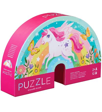 Crocodile Creek Puzzlespiel - 12 Teile - Sweet Unicorn