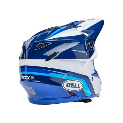 Casque cross Bell MOTO-9S FLEX MERCHANT 2025 - Bleu / Bleu