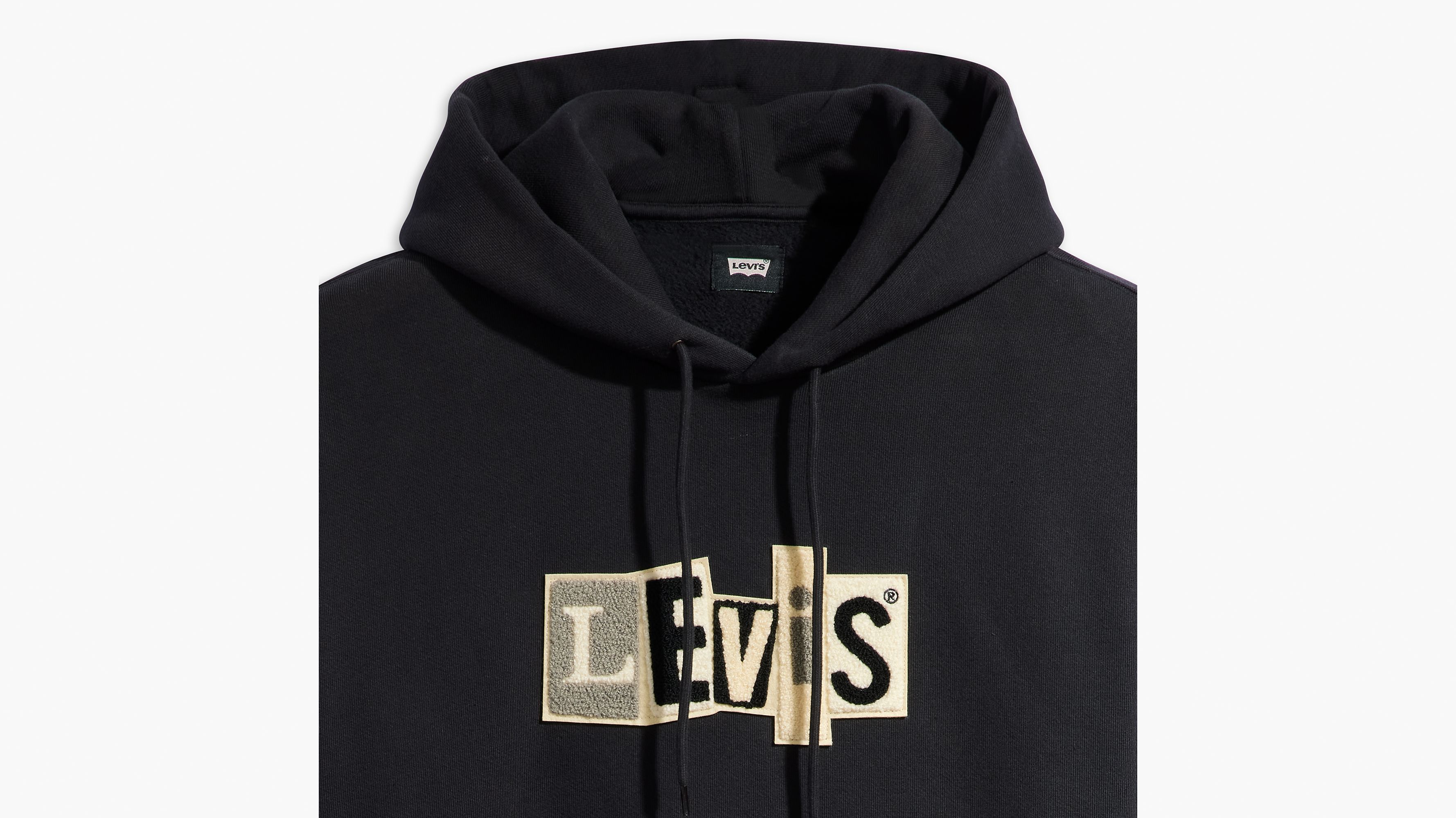 Levi's® Skateboarding sweat à capuche - Chenille Patch - Noir