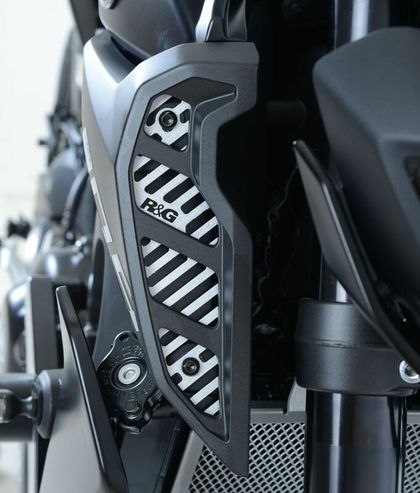 Pare-carter R&G Racing Grille de prise d'air inox