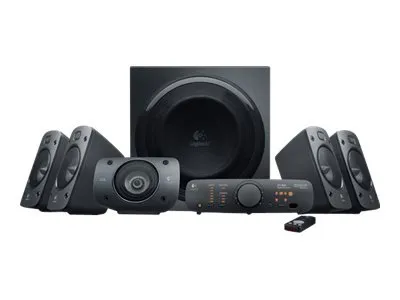 Logitech® | Højttalersystem - til hjemmebiograf - 5.1-kanal - 500 Watt (Total)