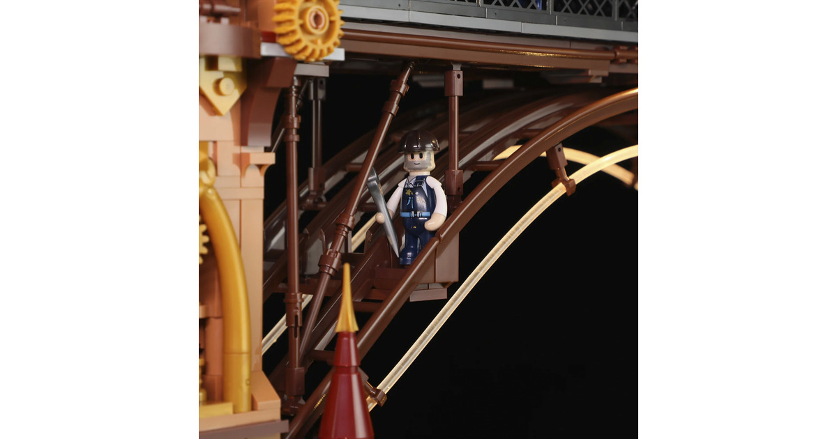 LumibricksSteampunk World - Steampunk City bridge Constructiespeelgoed  (F9047)