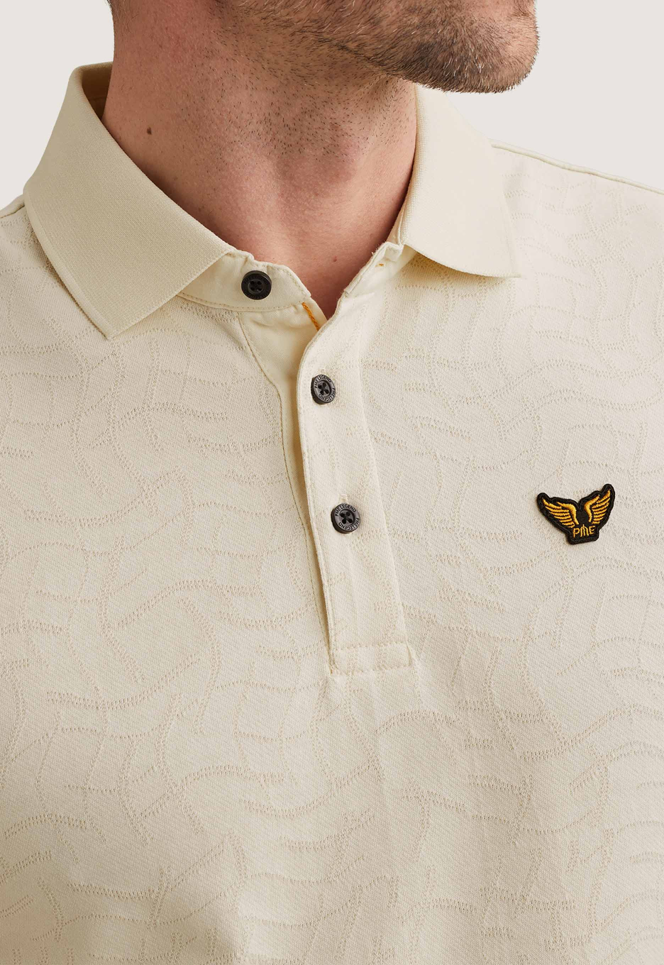 PME Legend Jersey Jacquard Polo