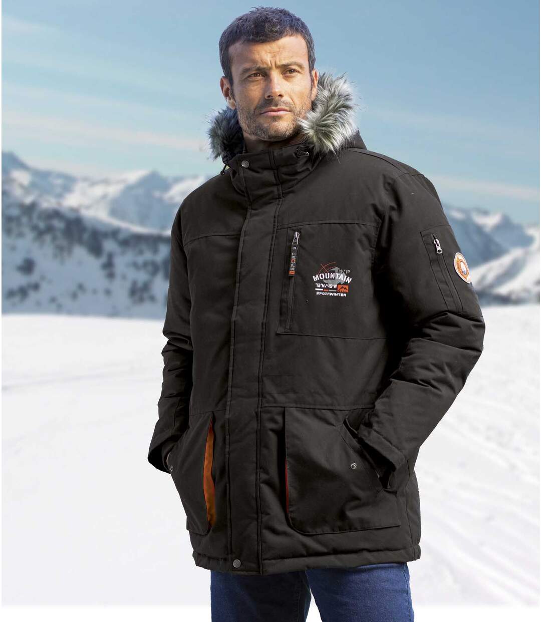 Parka Grand Froid à Capuche Atlas for Men(R)