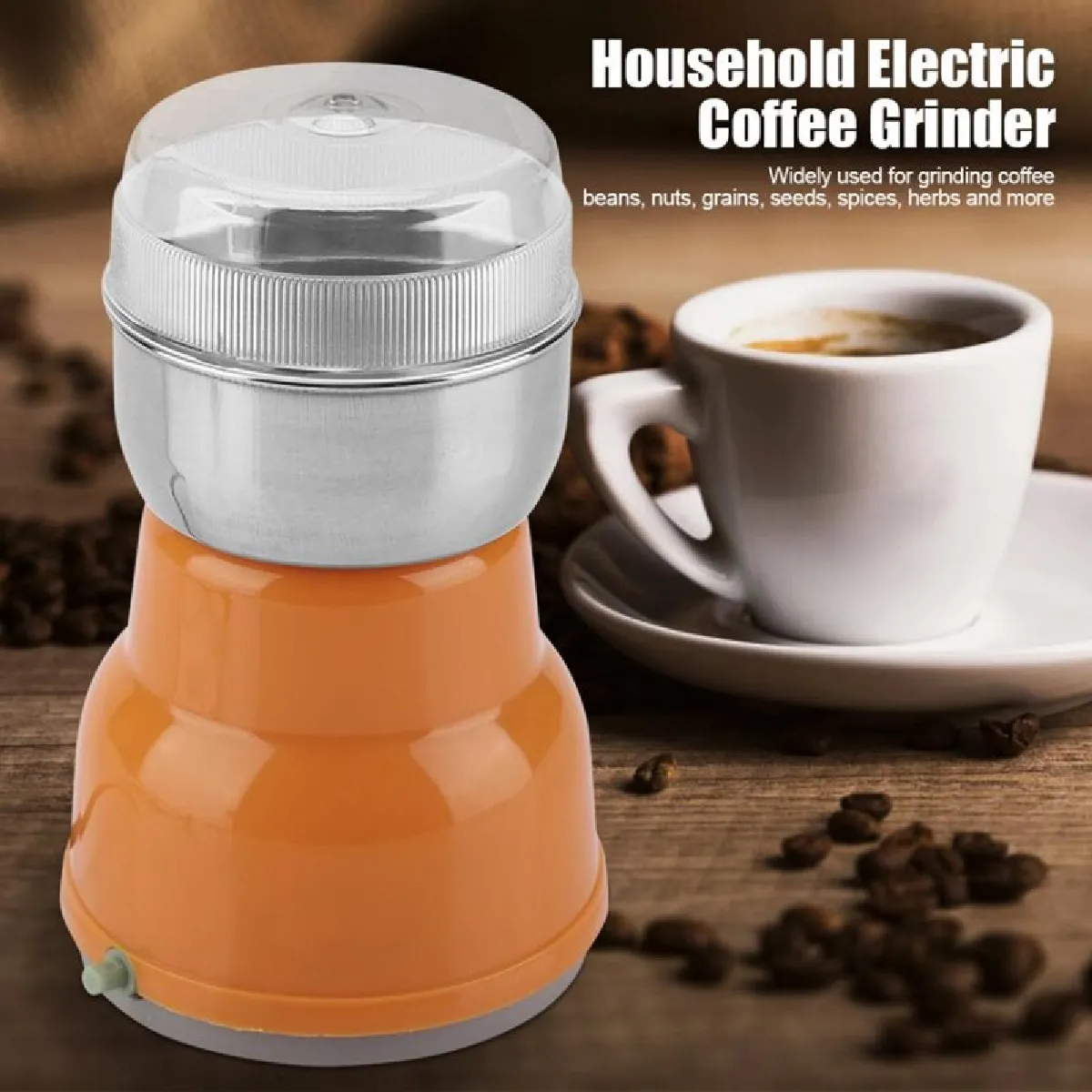 Universal Moulin à café électrique - Acier inoxydable