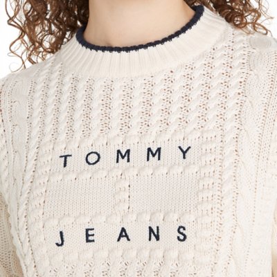 Pull femme Bubble Cable TOMMY HILFIGER