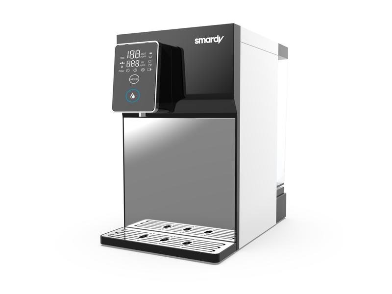 smardy blue Wasserbar miran Osmoseanlage Spendet kaltes, warmes, heisses Osmosewasser für perfekten Trinkgenuss