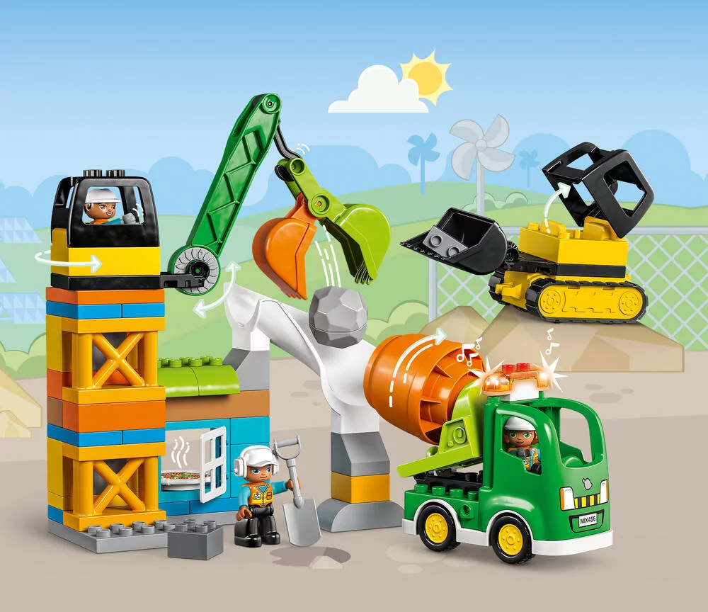 LEGO®DUPLO®MES 1ERS PAS 10990 - LE CHANTIER DE CONSTRUCTION
