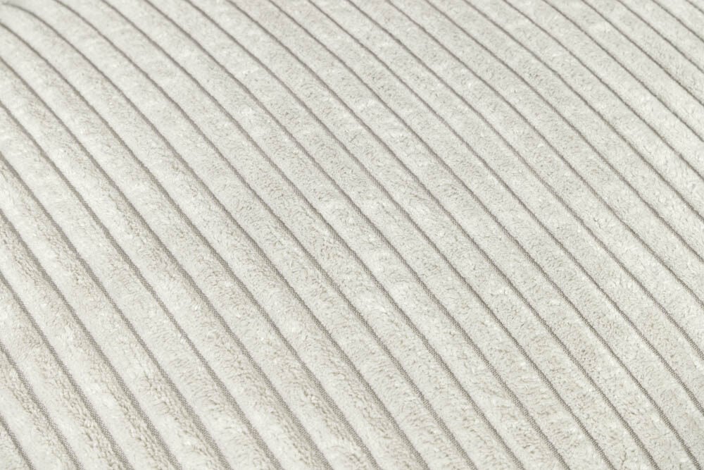 Designed by Lotte Ribbed - Hondenkussen - lichtgrijs - 15x55x70 cm - S
