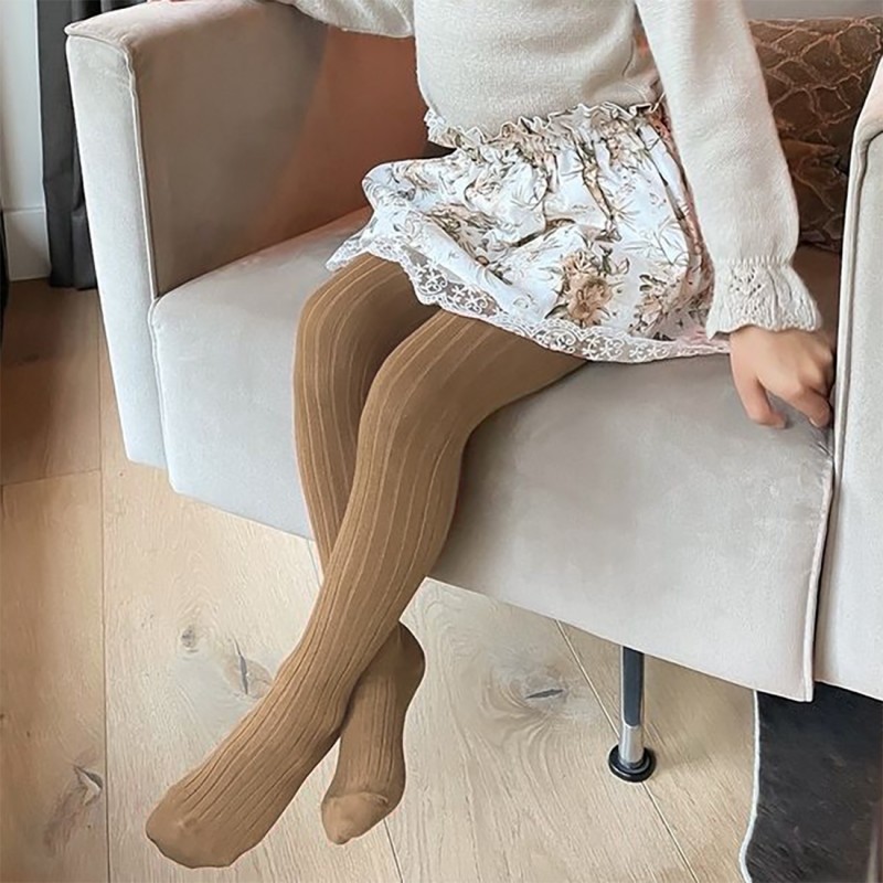 Condor Condor collants côtelés camel