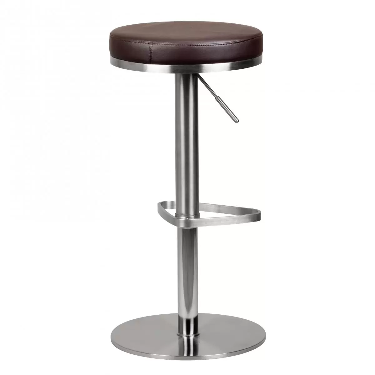 Barhocker Saragossa braun,silber