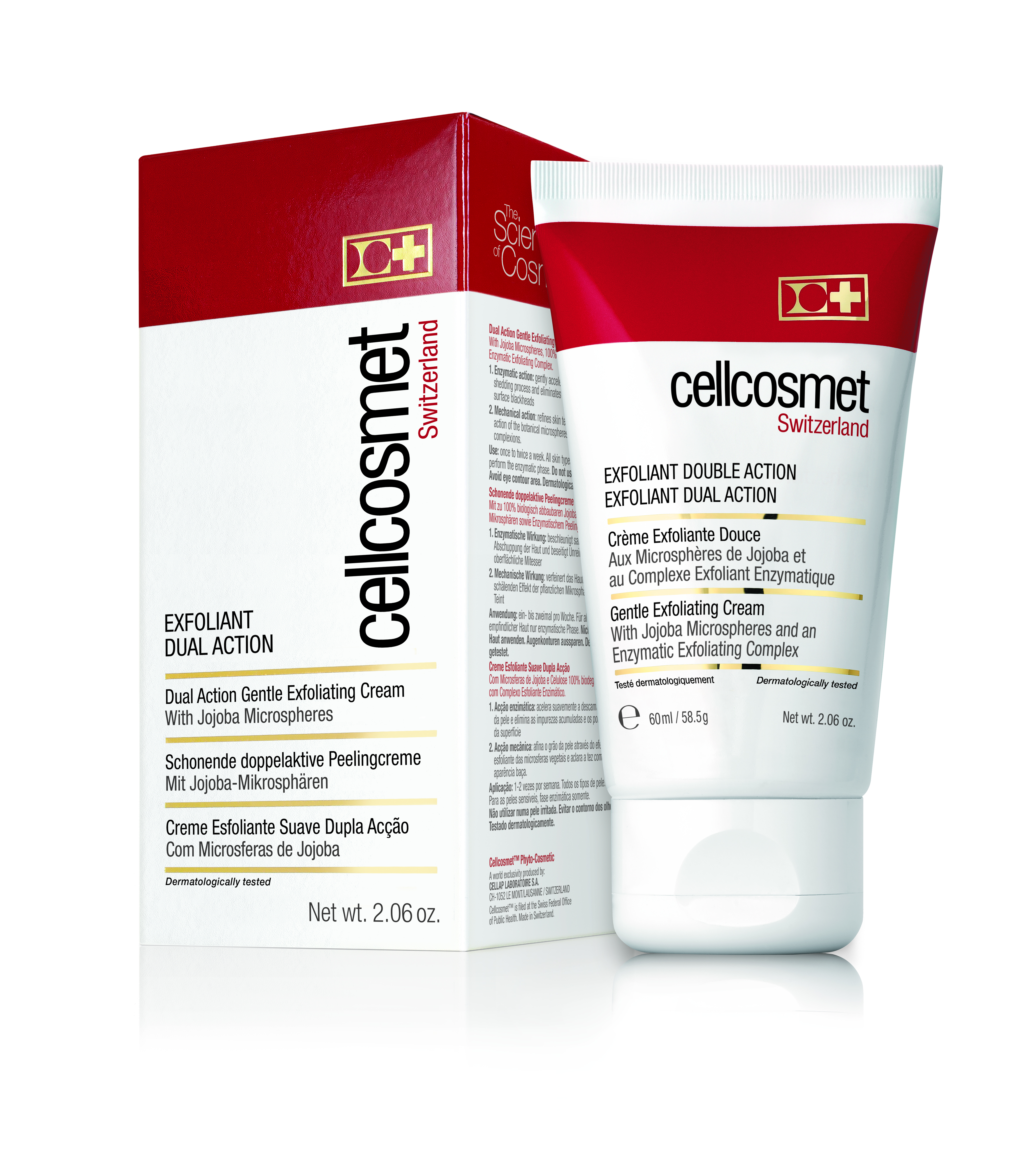 CELLCOSMET Exfoliant Dual Action Tube Tb 60 ml