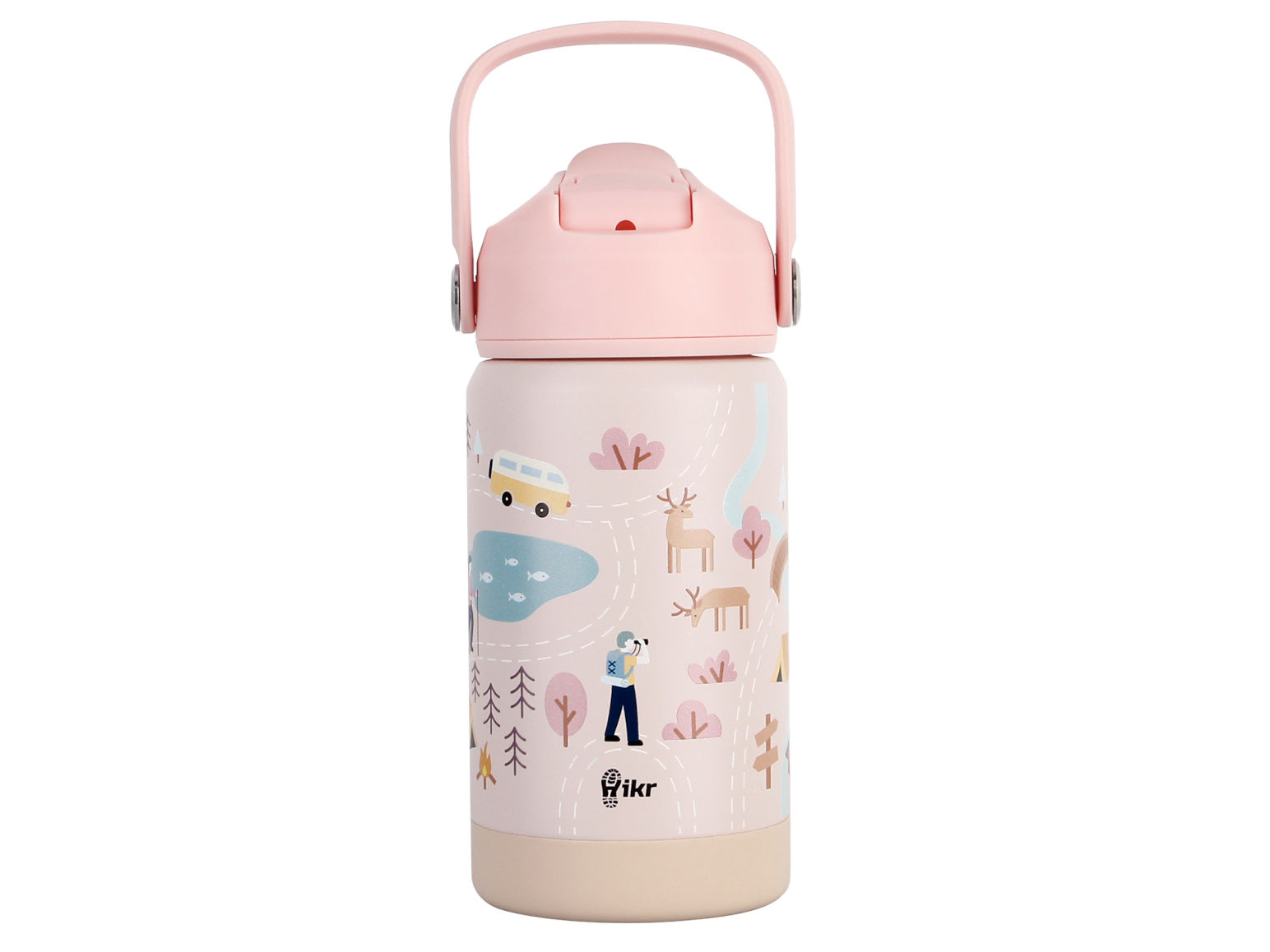 Hikr Kinder Drinkfles - Pink