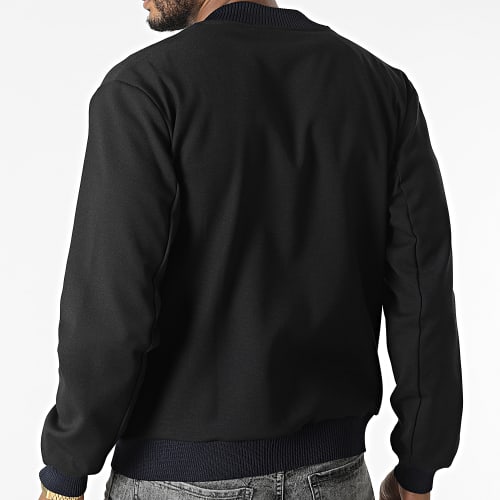 Veste Zippée KL-2054 Noir Bleu Marine