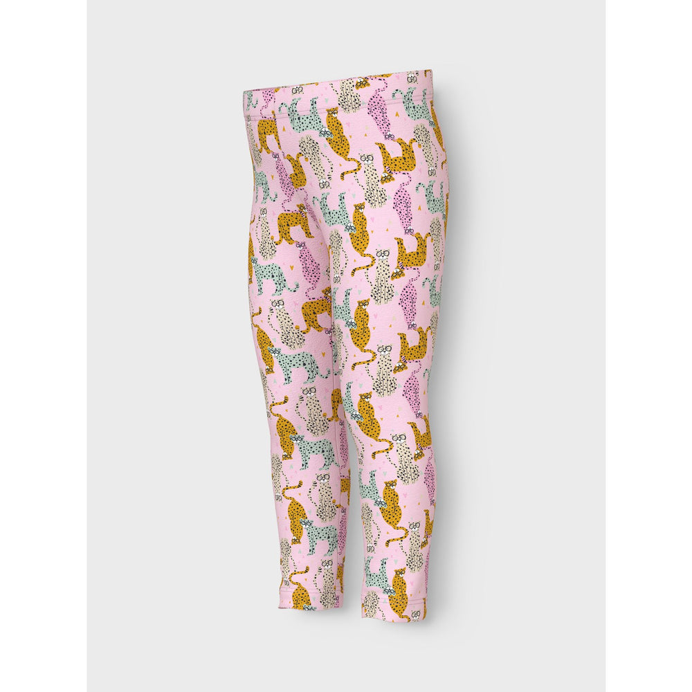Køb Name It Ballerina Cheetah Nmfvivian Aop Leggings