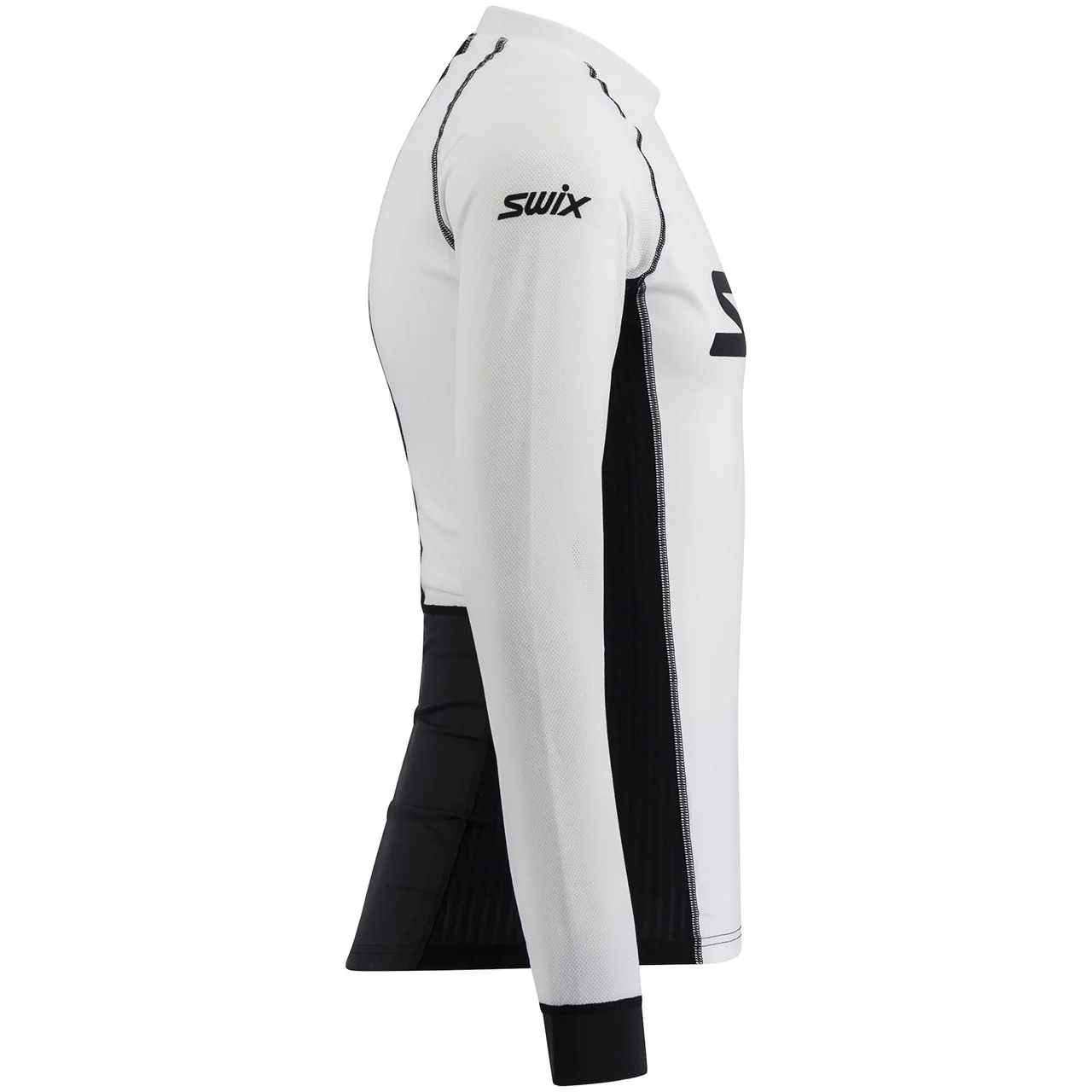 Triac Dry Breathe Long Sleeve Herre Bright White/Black