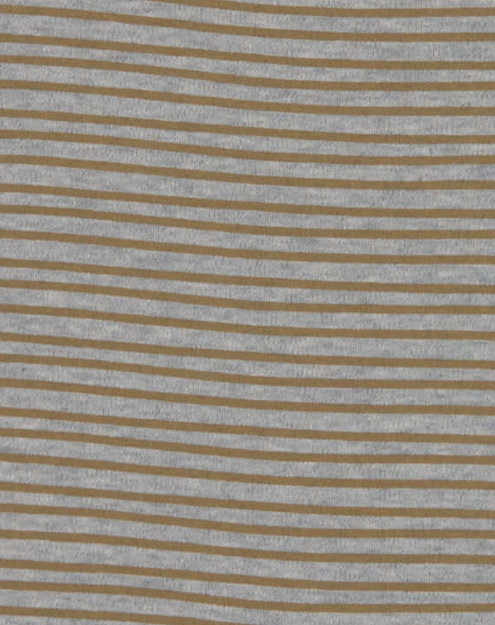 Langarm-Body STRIPED in grey melange