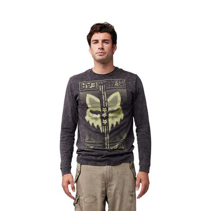 T-shirt manches longues Fox THROTTLE - Noir