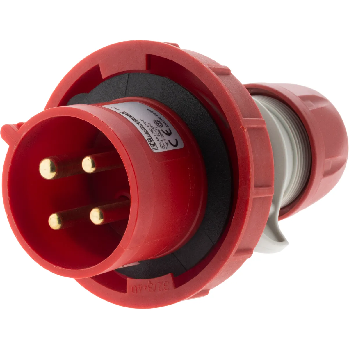 Zenitech Fiche mâle IEC309 3P+T 32A