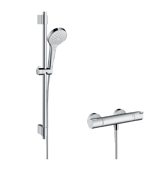 Hansgrohe Croma Select S doucheset met 3 standen handdouche chroom