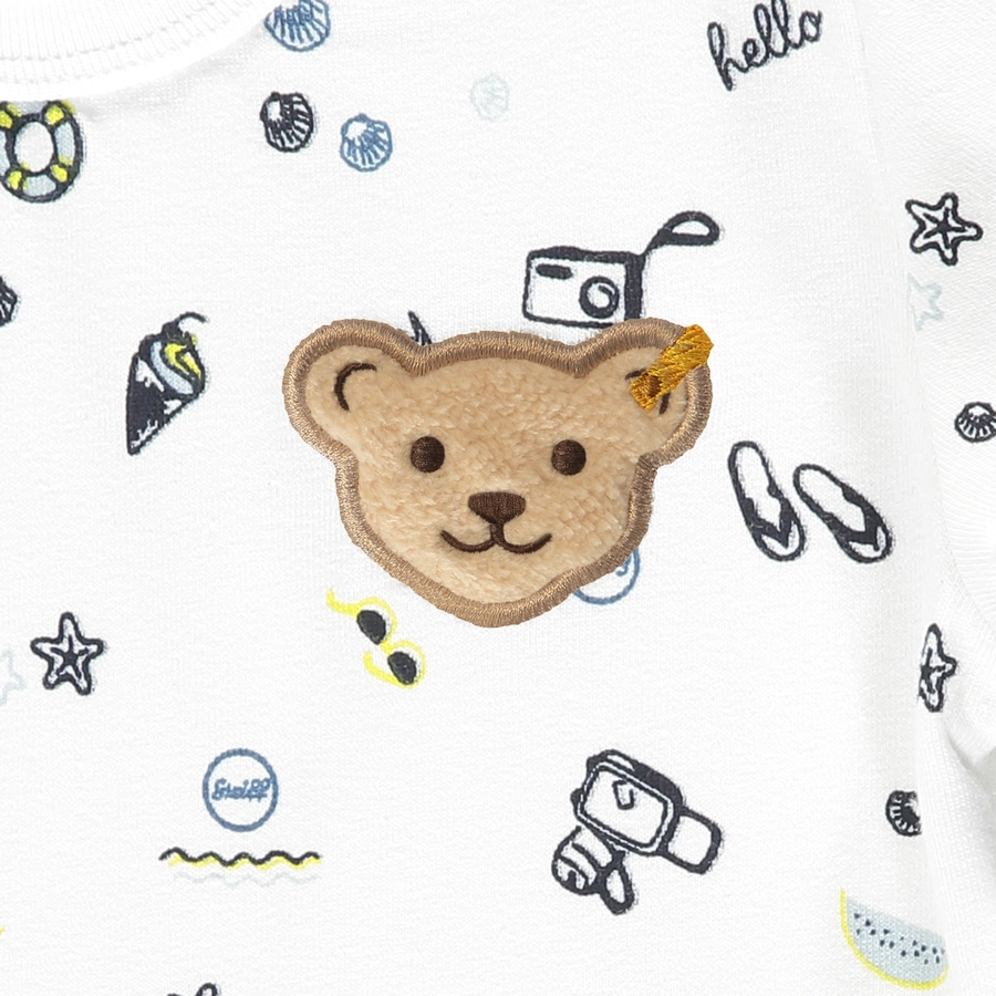 Steiff T-Shirt bright white