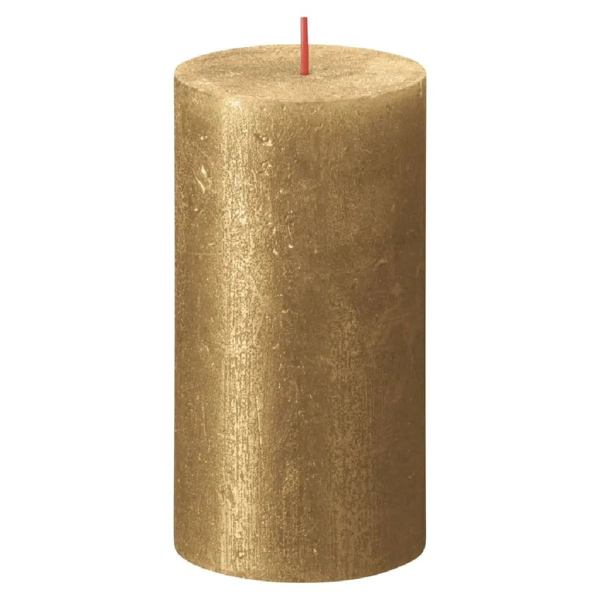 Bolsius Bougies Pilier Shimmer 4 pcs Doré
