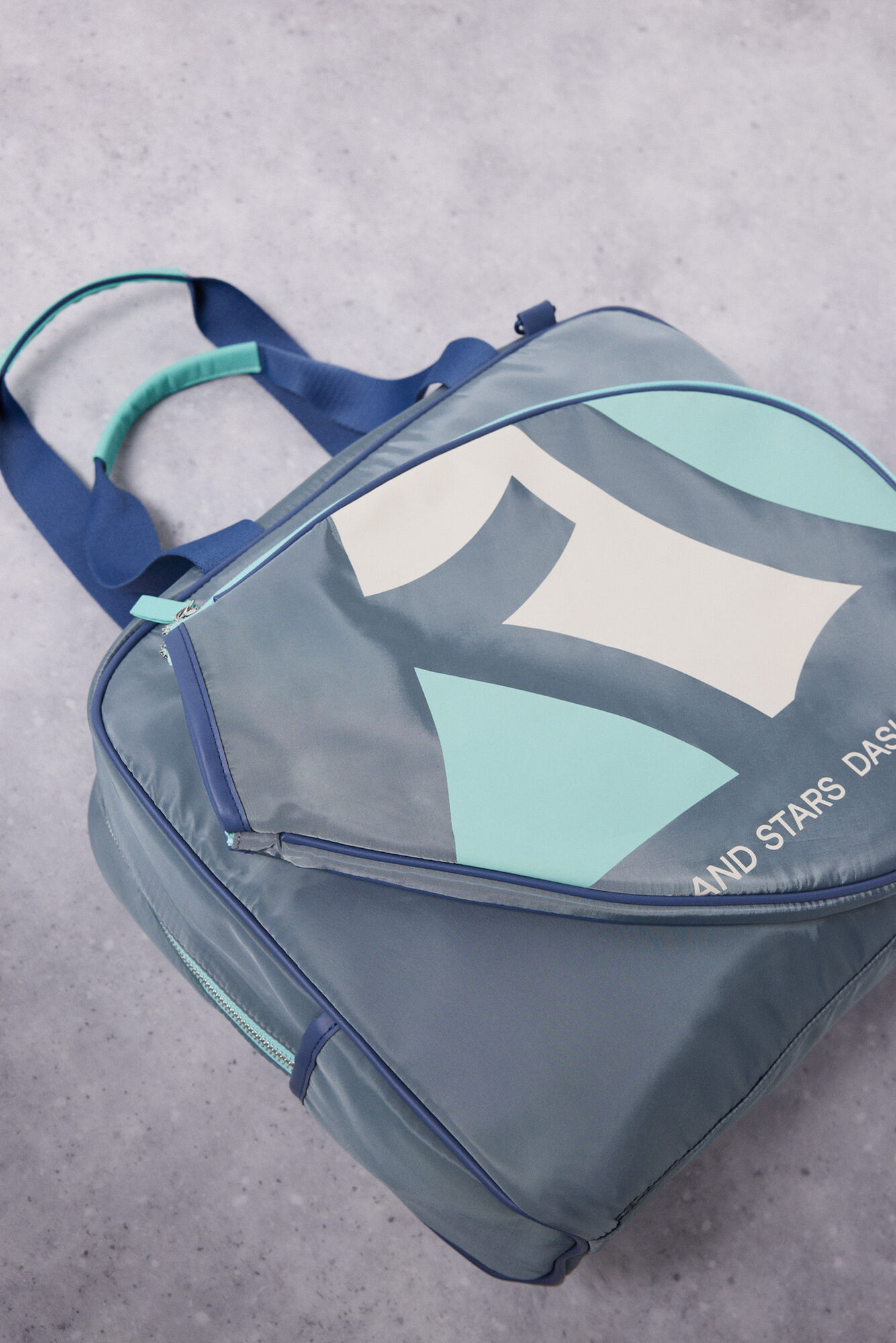 bolsa de padel com efeito de couro verde